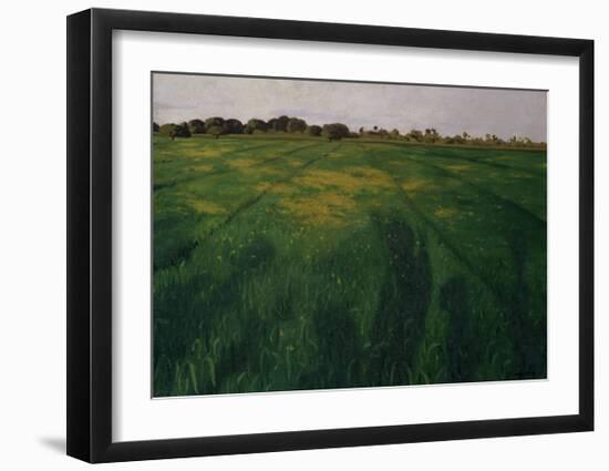 Green Oat Field-Félix Vallotton-Framed Giclee Print