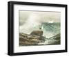 Green Ocean I-Steve Hunziker-Framed Art Print