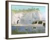 Green Ocean III-Steve Hunziker-Framed Art Print