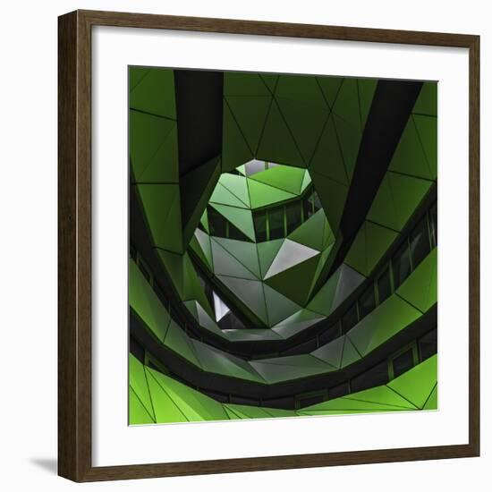 Green Offices-Gilbert Claes-Framed Giclee Print