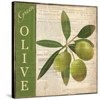 Green Olive-Piper Ballantyne-Stretched Canvas