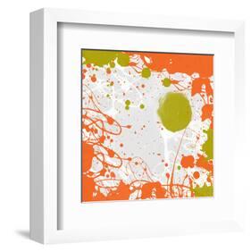 Green Orange Garden I-Irena Orlov-Framed Art Print