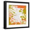 Green Orange Garden II-Irena Orlov-Framed Art Print