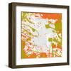 Green Orange Garden II-Irena Orlov-Framed Art Print