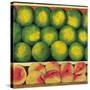 Green Oranges and Peaches, 1999-Pedro Diego Alvarado-Stretched Canvas