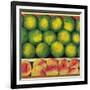 Green Oranges and Peaches, 1999-Pedro Diego Alvarado-Framed Giclee Print