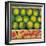 Green Oranges and Peaches, 1999-Pedro Diego Alvarado-Framed Premium Giclee Print