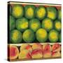 Green Oranges and Peaches, 1999-Pedro Diego Alvarado-Stretched Canvas