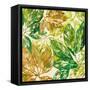 Green Overlay I-Patricia Pinto-Framed Stretched Canvas