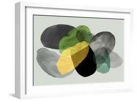 Green Overlay II-Tom Reeves-Framed Premium Giclee Print