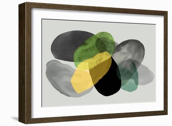 Green Overlay II-Tom Reeves-Framed Art Print