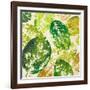 Green Overlay II-Patricia Pinto-Framed Art Print