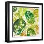 Green Overlay II-Patricia Pinto-Framed Art Print