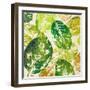 Green Overlay II-Patricia Pinto-Framed Art Print