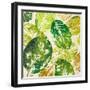 Green Overlay II-Patricia Pinto-Framed Art Print