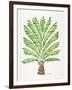 Green Palm Tree-Cat Coquillette-Framed Art Print