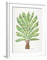 Green Palm Tree-Cat Coquillette-Framed Giclee Print