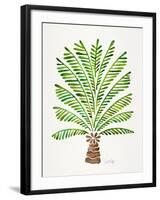 Green Palm Tree-Cat Coquillette-Framed Giclee Print