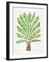 Green Palm Tree-Cat Coquillette-Framed Giclee Print