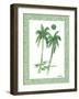 Green Palms I-Nicholas Biscardi-Framed Art Print
