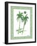 Green Palms I-Nicholas Biscardi-Framed Art Print