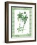 Green Palms I-Nicholas Biscardi-Framed Art Print