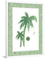 Green Palms II-Nicholas Biscardi-Framed Art Print