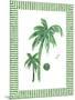 Green Palms II-Nicholas Biscardi-Mounted Art Print