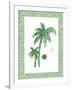 Green Palms II-Nicholas Biscardi-Framed Art Print