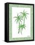 Green Palms III-Nicholas Biscardi-Framed Stretched Canvas