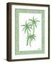 Green Palms III-Nicholas Biscardi-Framed Art Print