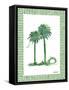 Green Palms IV-Nicholas Biscardi-Framed Stretched Canvas