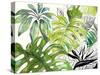 Green Palms Selva I-Patricia Pinto-Stretched Canvas