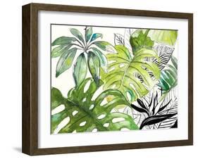 Green Palms Selva I-Patricia Pinto-Framed Art Print