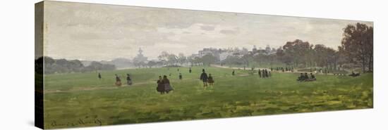 Green Park, London, 1870-71 (Oil on Canvas)-Claude Monet-Stretched Canvas