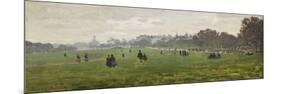 Green Park, London, 1870-71 (Oil on Canvas)-Claude Monet-Mounted Giclee Print