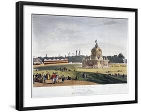 Green Park, Westminster, London, 1814-Joseph Constantine Stadler-Framed Giclee Print