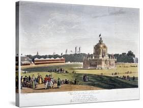 Green Park, Westminster, London, 1814-Joseph Constantine Stadler-Stretched Canvas