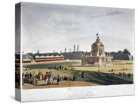 Green Park, Westminster, London, 1814-Joseph Constantine Stadler-Stretched Canvas