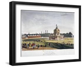 Green Park, Westminster, London, 1814-Joseph Constantine Stadler-Framed Giclee Print