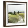 Green Pastoral Landscape-Allison Pearce-Framed Art Print