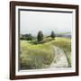 Green Pastoral Landscape-Allison Pearce-Framed Art Print