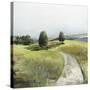 Green Pastoral Landscape-Allison Pearce-Stretched Canvas