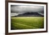 Green Pastures of Iceland-George Oze-Framed Photographic Print