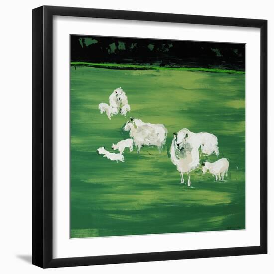 Green Patch-Sydney Edmunds-Framed Giclee Print