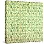 Green Pattern-null-Stretched Canvas