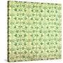 Green Pattern-null-Stretched Canvas