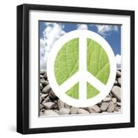 Green Peace-Jenny Kraft-Framed Giclee Print