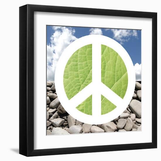Green Peace-Jenny Kraft-Framed Giclee Print