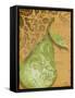 Green Pear Damask-Diane Stimson-Framed Stretched Canvas